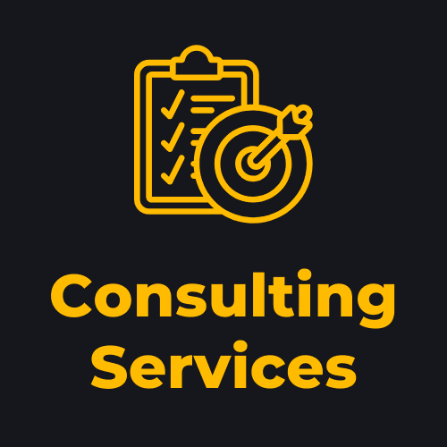 Icon and title "Consulting Services"
