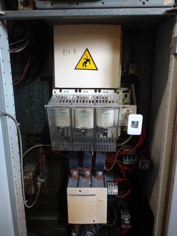 Rozłącznik bezpiecznikowy stan oryginalny